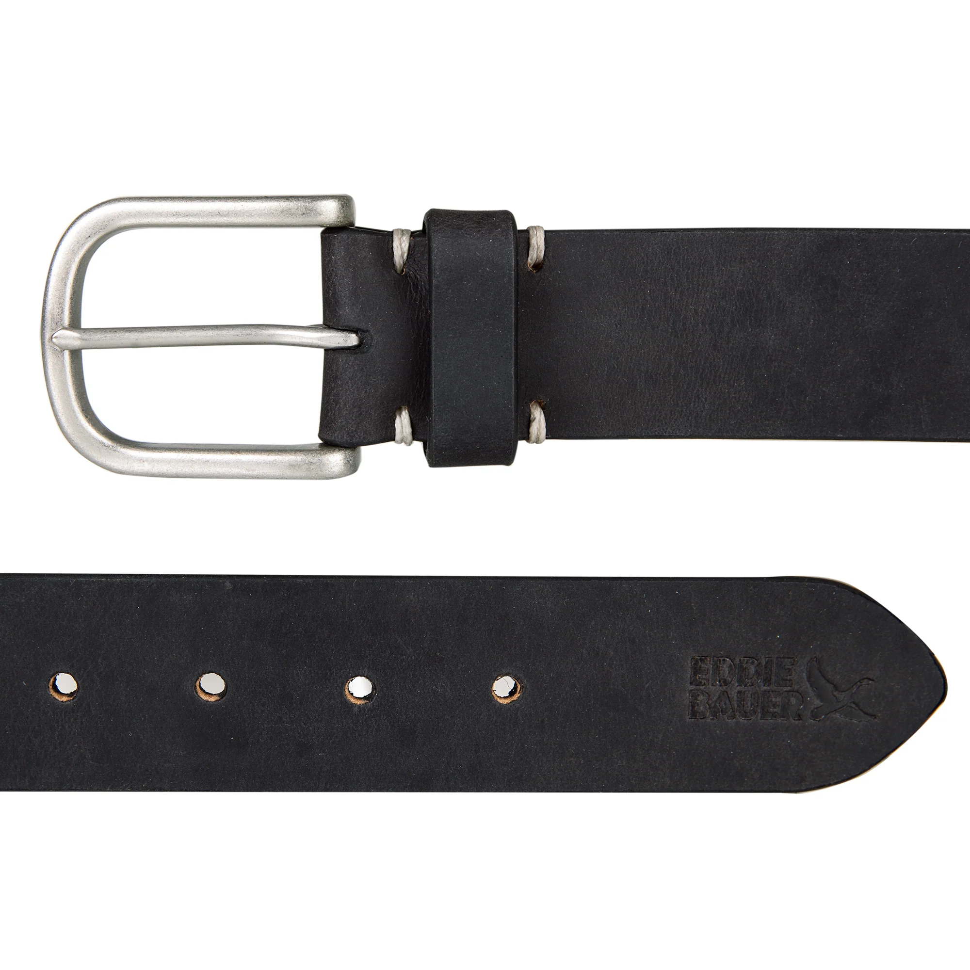 Hand Tacked Leather Jean Belt - Image 2