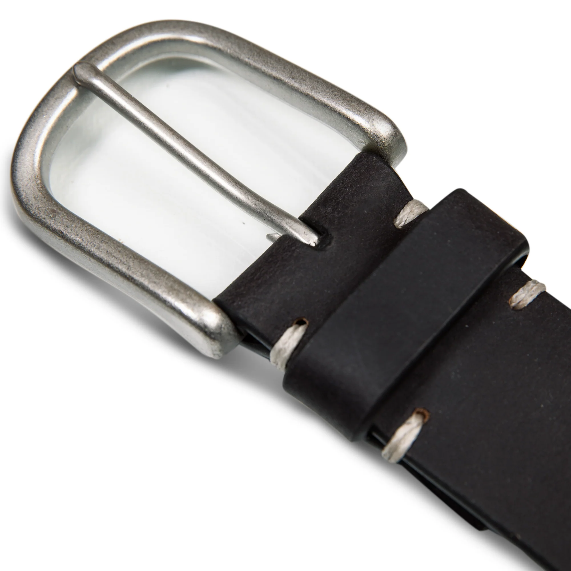 Hand Tacked Leather Jean Belt - Image 3