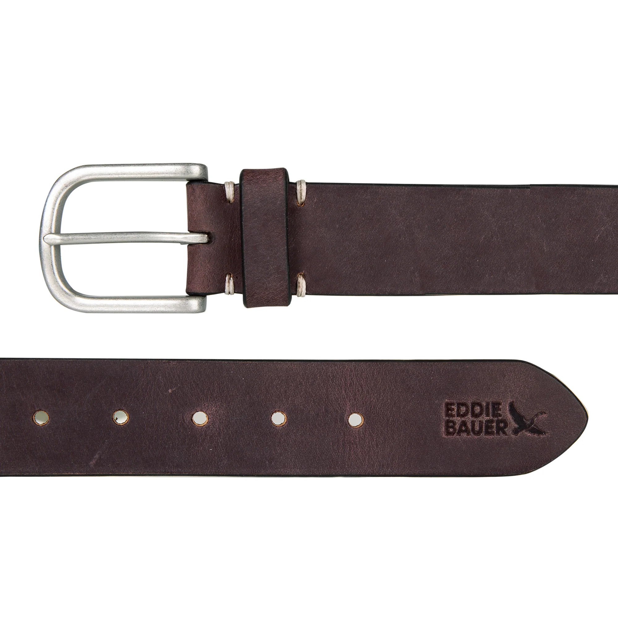 Hand Tacked Leather Jean Belt - Image 7