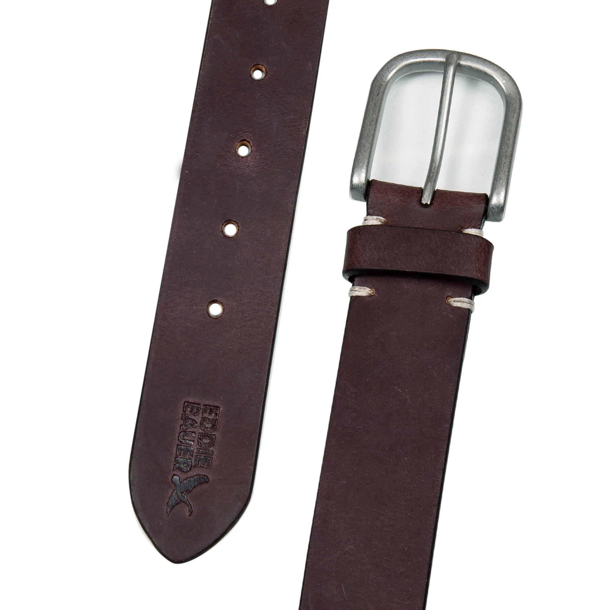 Hand Tacked Leather Jean Belt - Image 9