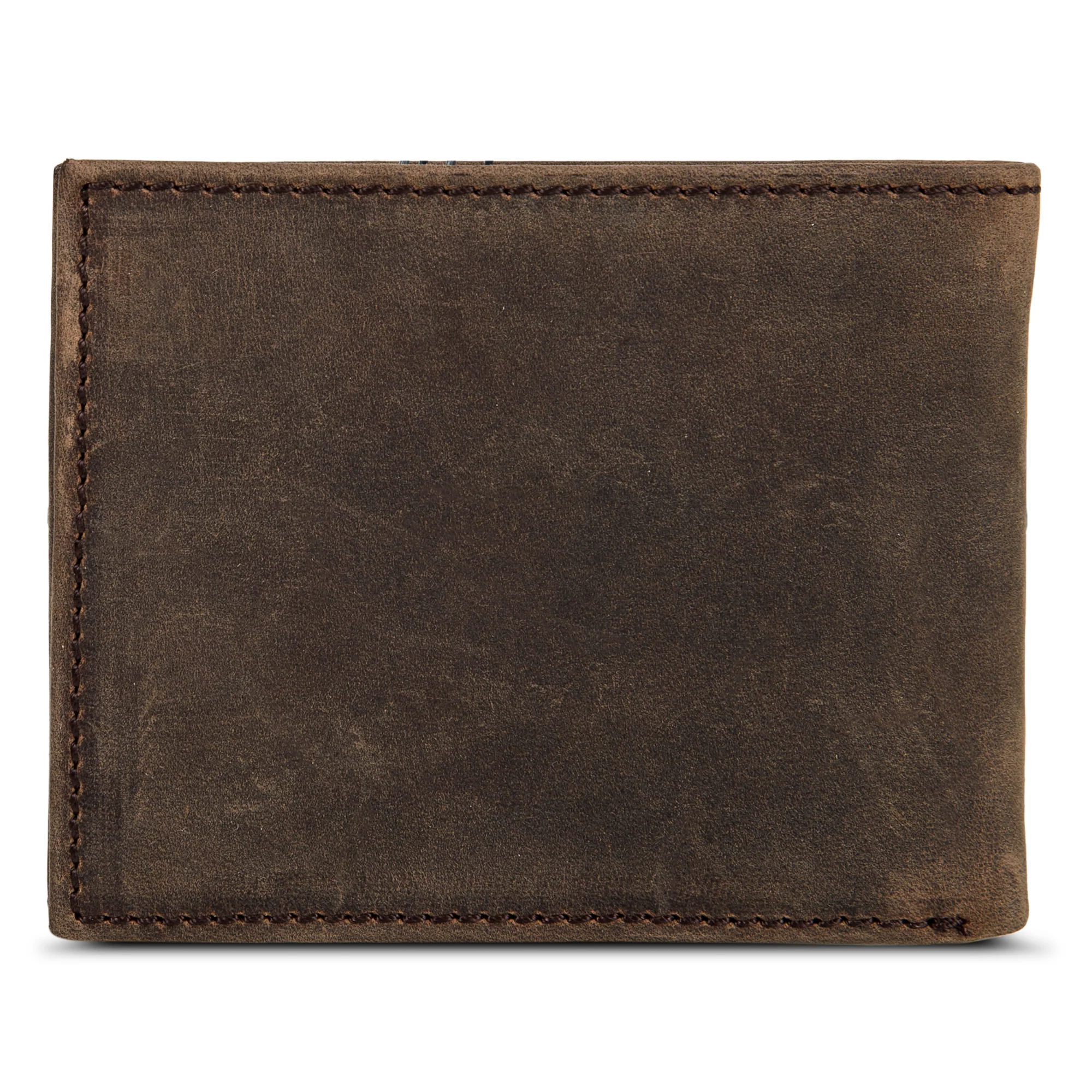Leather Removable Passcase Wallet With Embossed Sasquatch - Image 2