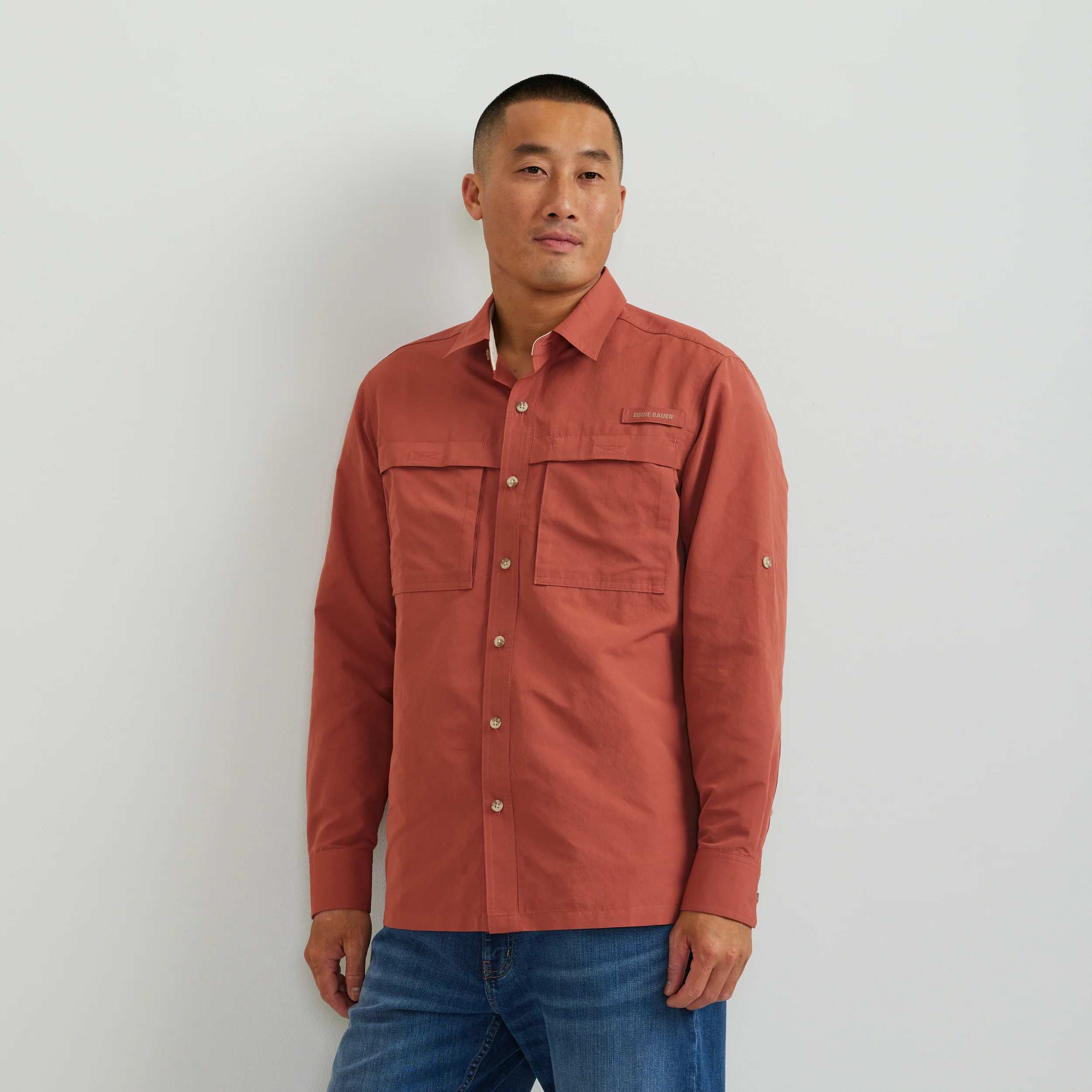 Men's Rainier Long-Sleeve Ripstop Shirt - Image 3