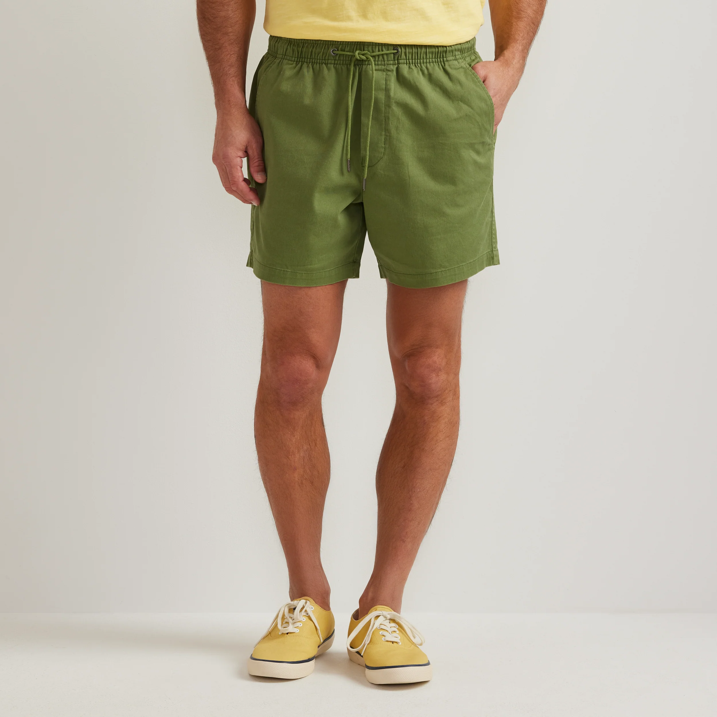 Men's Pull On Twill Shorts - Image 6