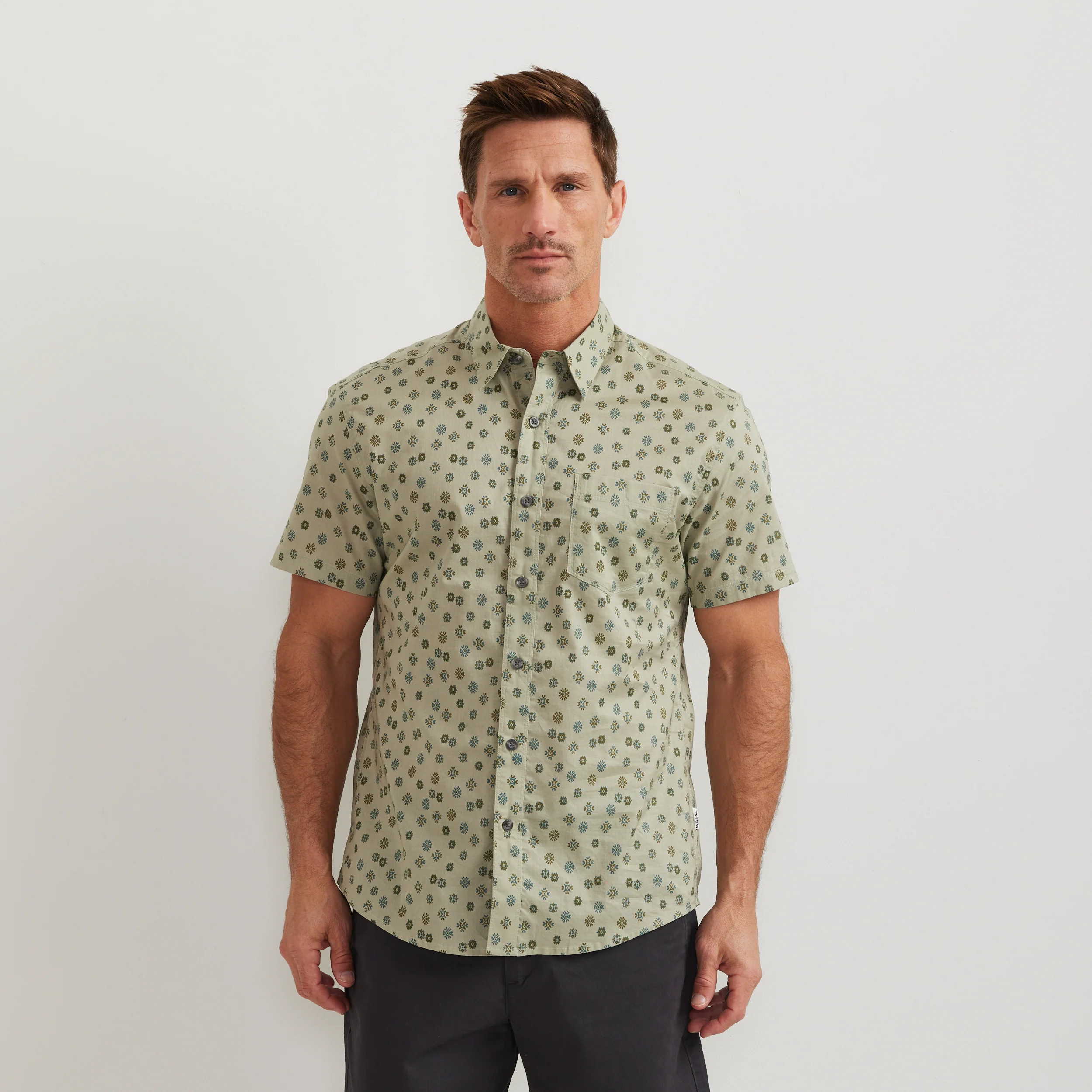 Men's Baja Short-Sleeve Shirt - Print - Image 12