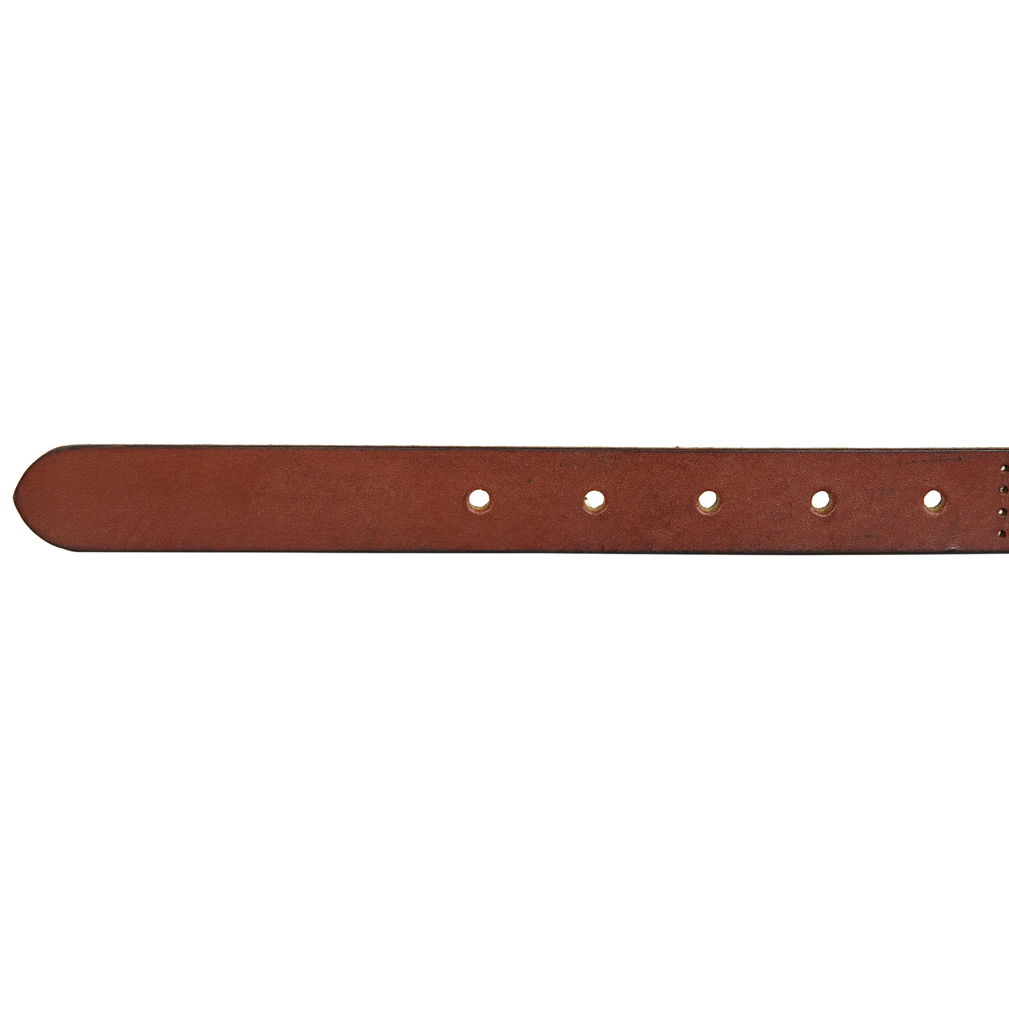 Perforated Pattern Leather Belt - Image 12
