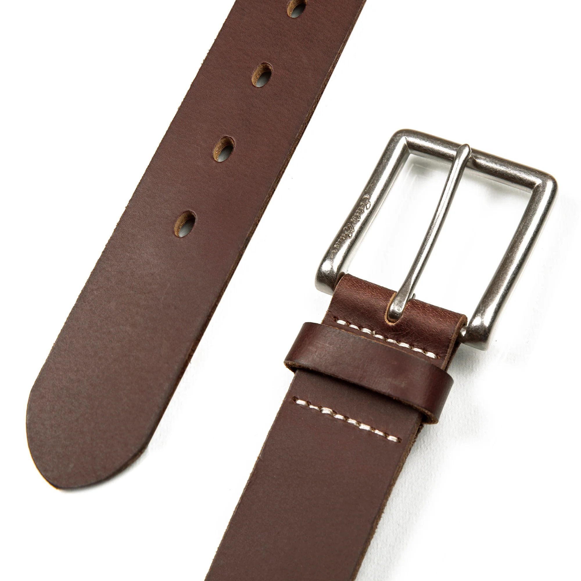 Reinforced Tab Leather Belt - Image 2