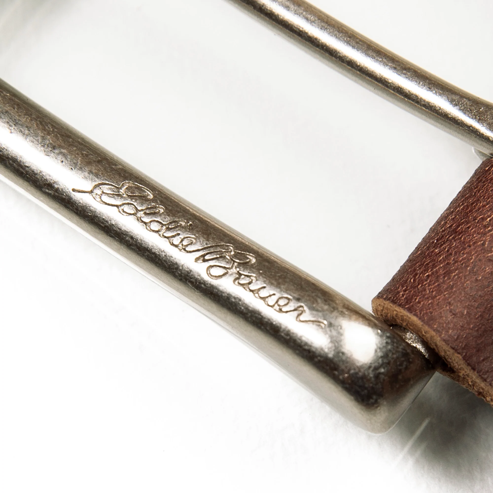 Reinforced Tab Leather Belt - Image 4