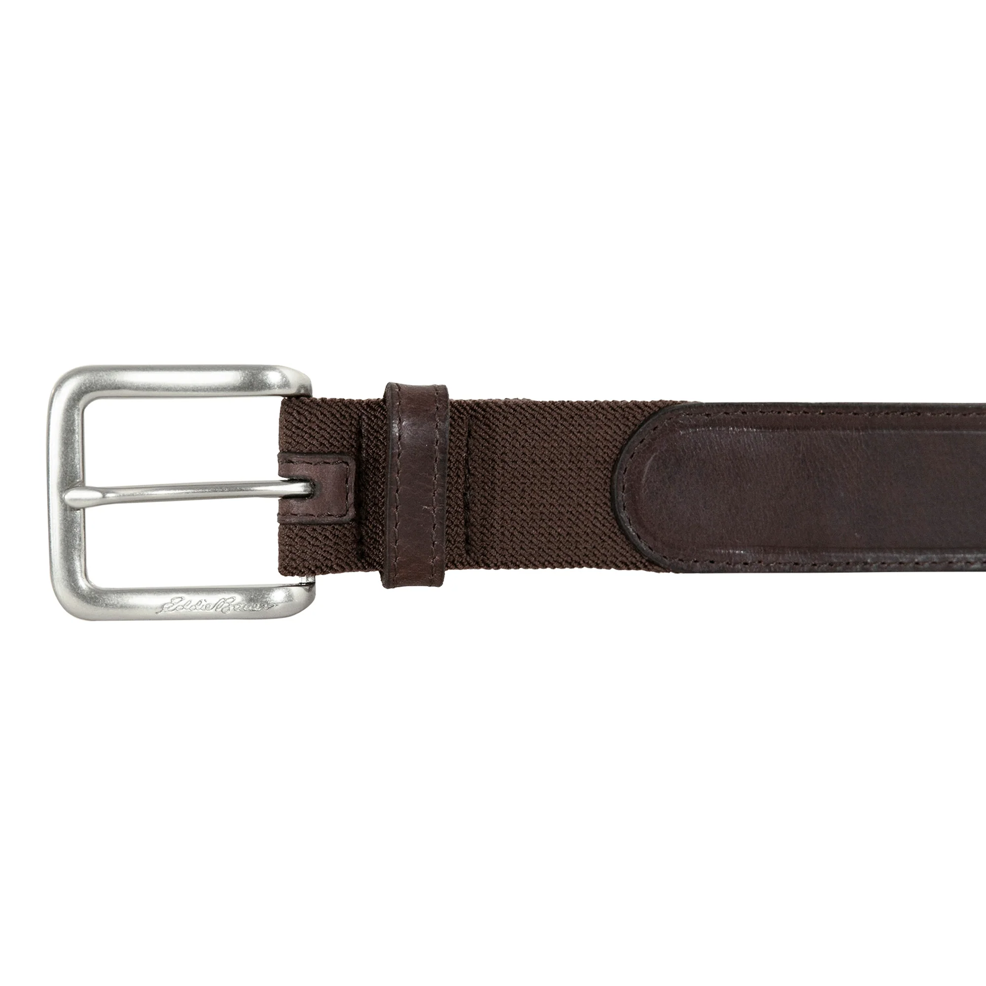Rugged Leather Belt With Stretch Tab - Image 3
