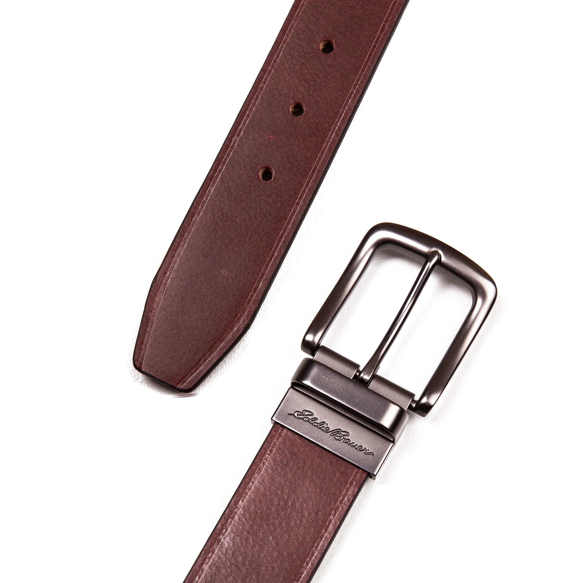 Smooth Leather Reversible Belt - Image 2