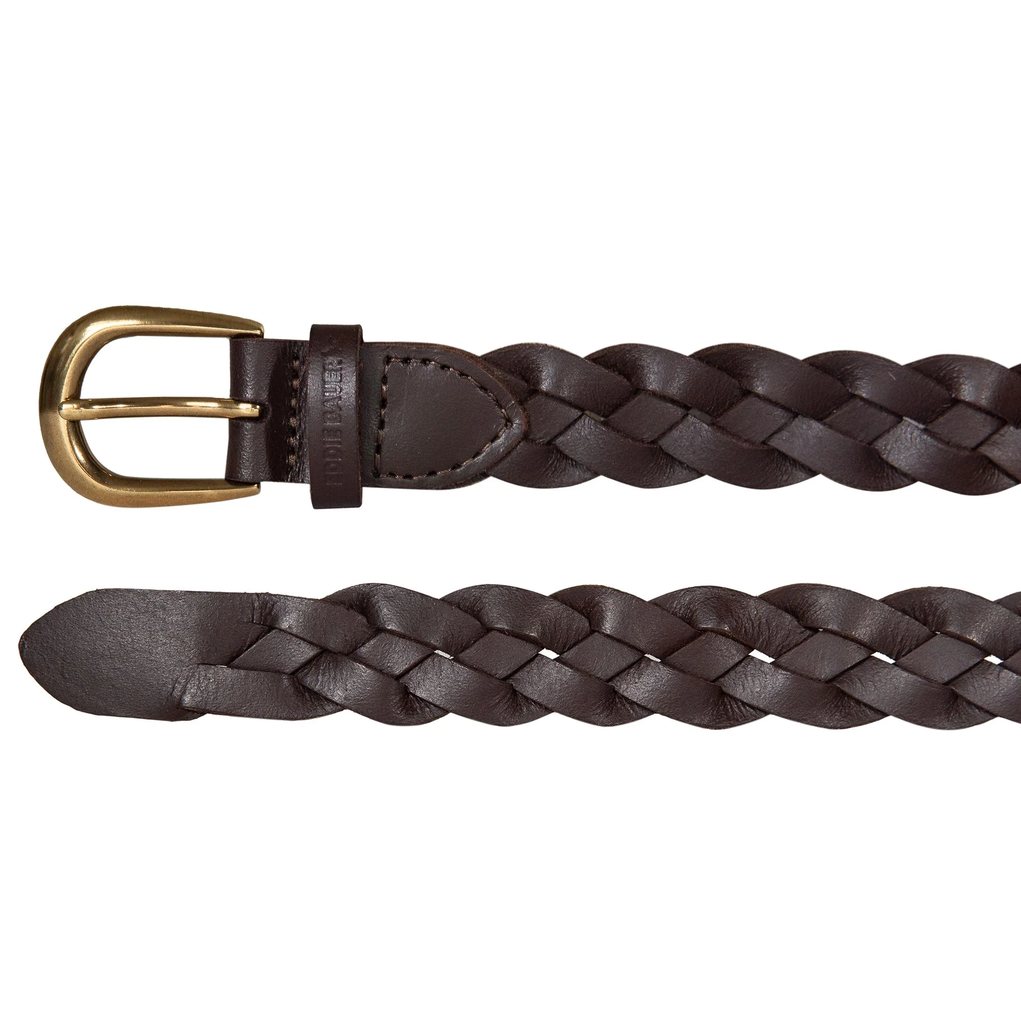 Thin Braided Leather Belt - Image 2