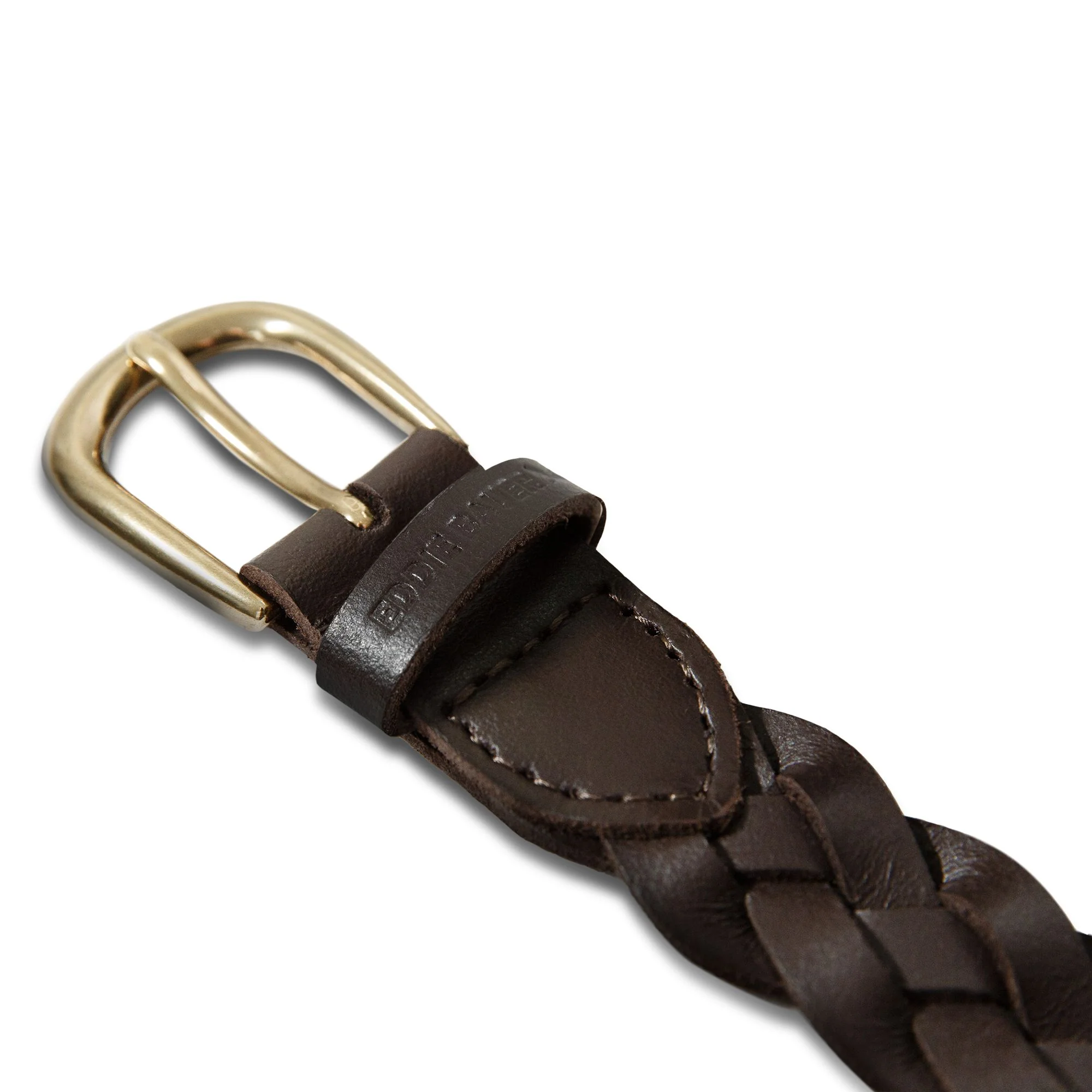 Thin Braided Leather Belt - Image 3