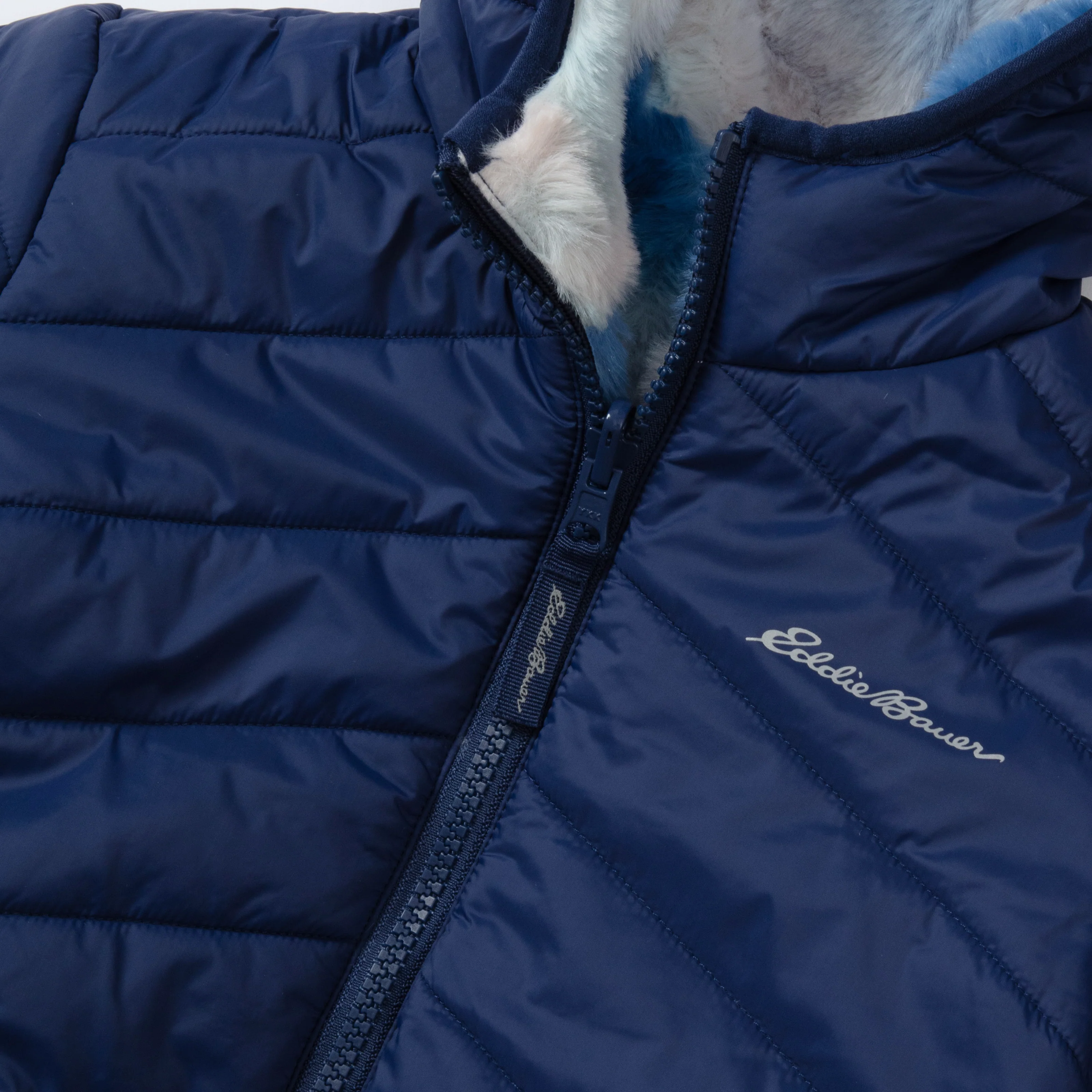 Toddler Girls Deer Harbor Reversible Hooded Jacket - Image 3