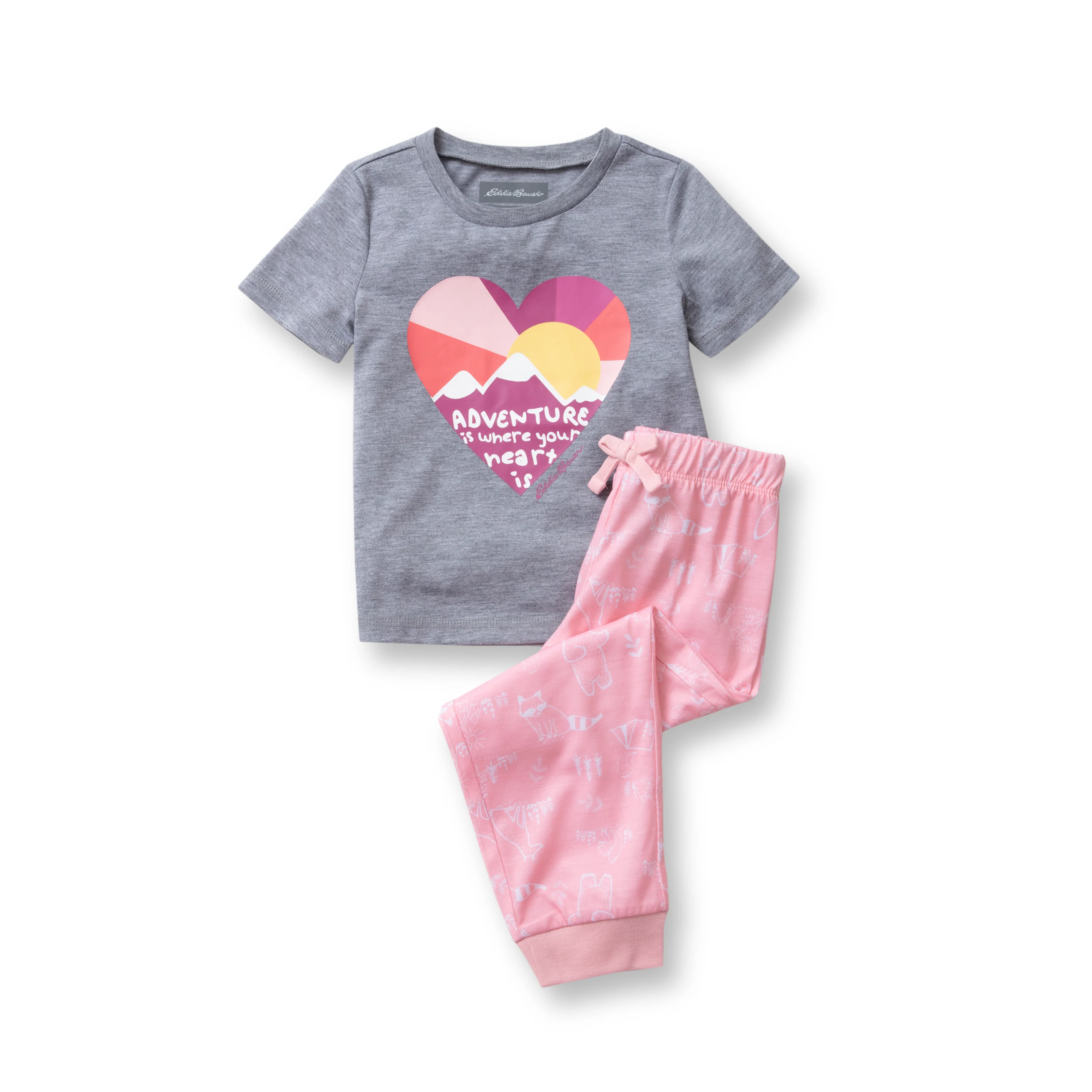 Toddler Girls Loose Fit Sleep Set - Image 4