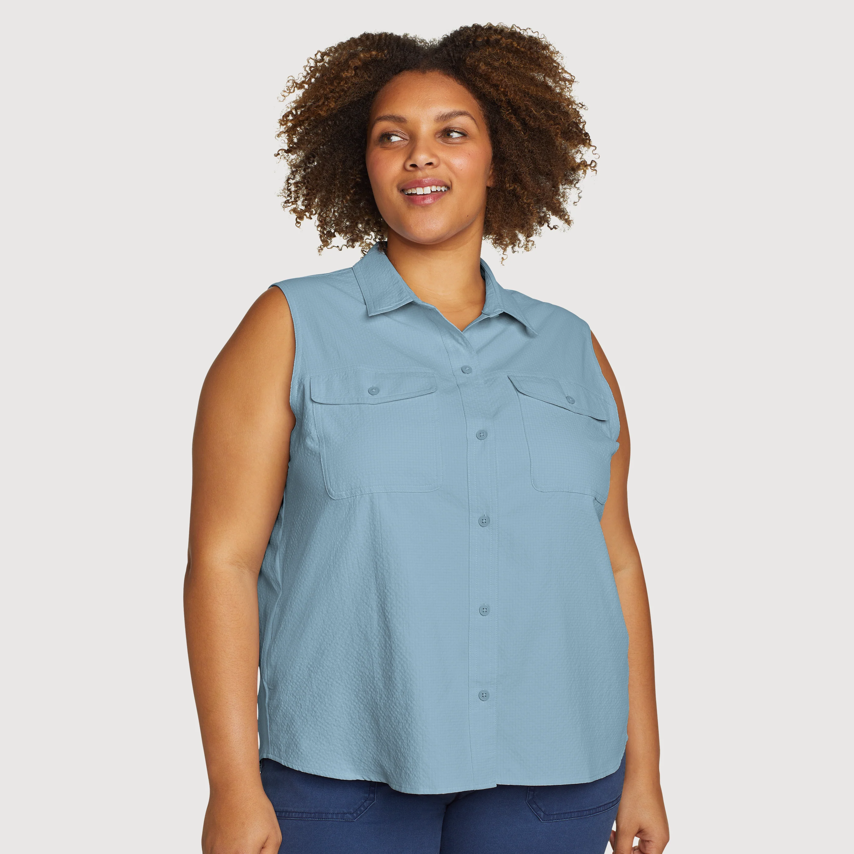 Women's Mountain 3.0 Sleeveless Shirt - Solid - Image 12