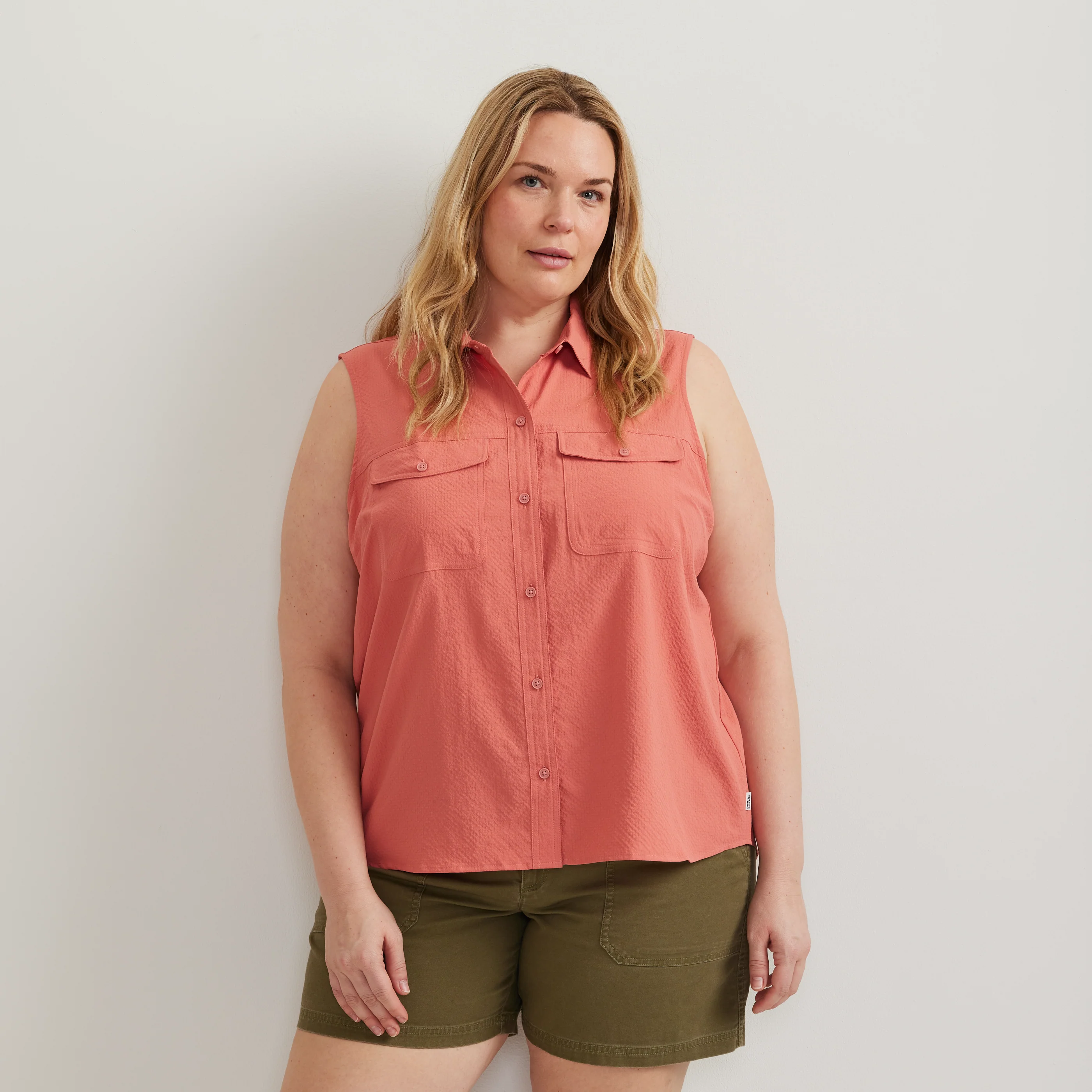 Women's Mountain 3.0 Sleeveless Shirt - Solid - Image 3
