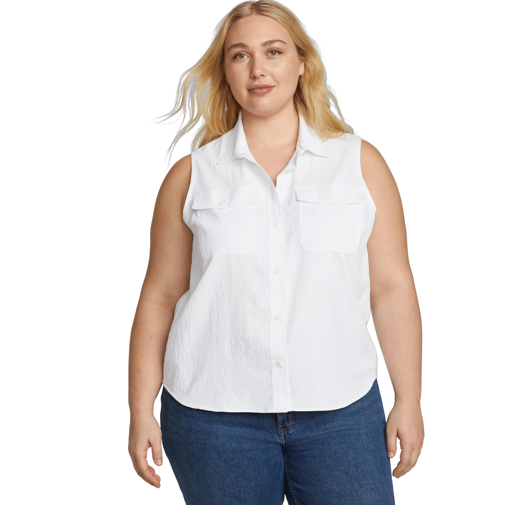 Women's Mountain 3.0 Sleeveless Shirt - Solid - Image 8