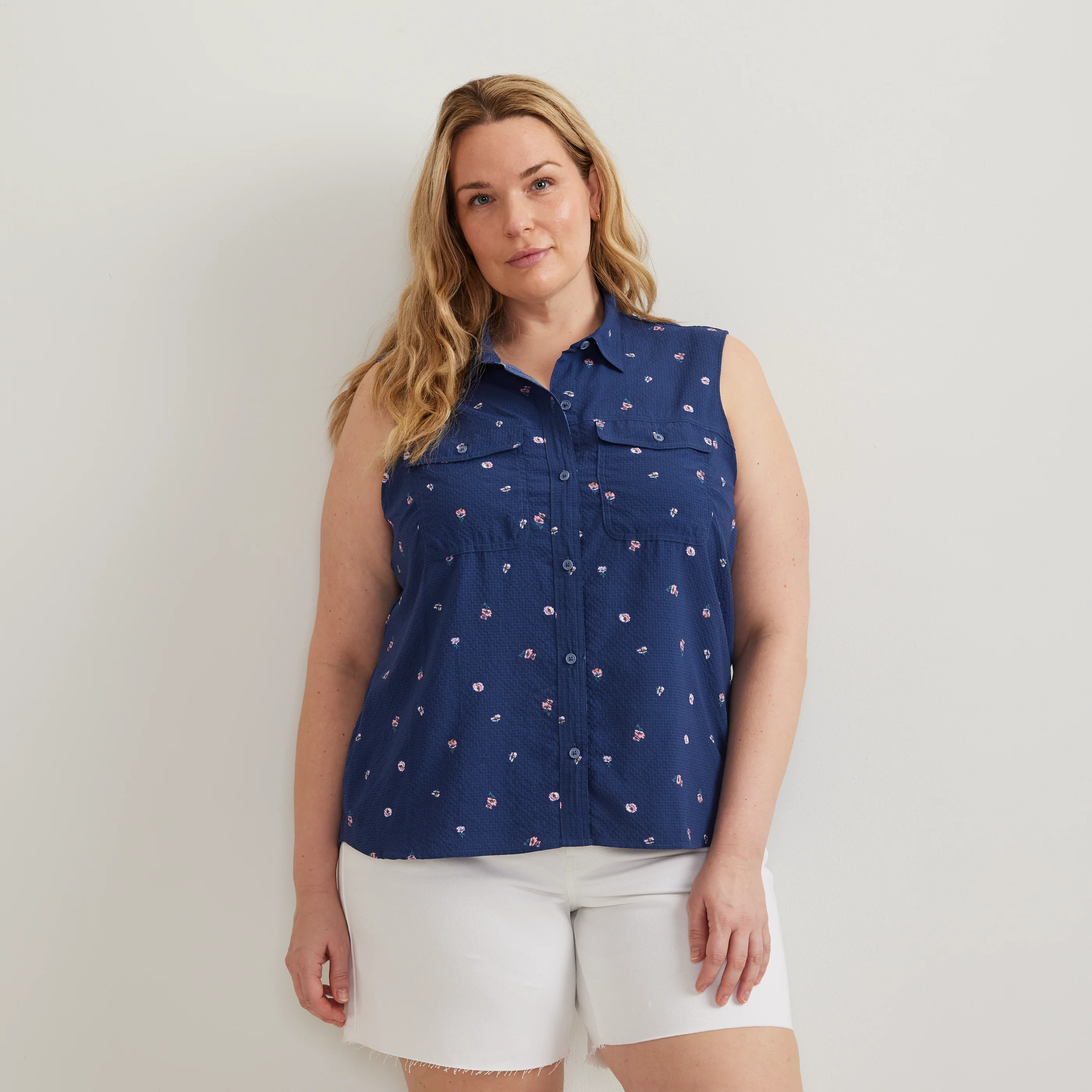 Women's Mountain 3.0 Sleeveless Shirt - Print - Image 11