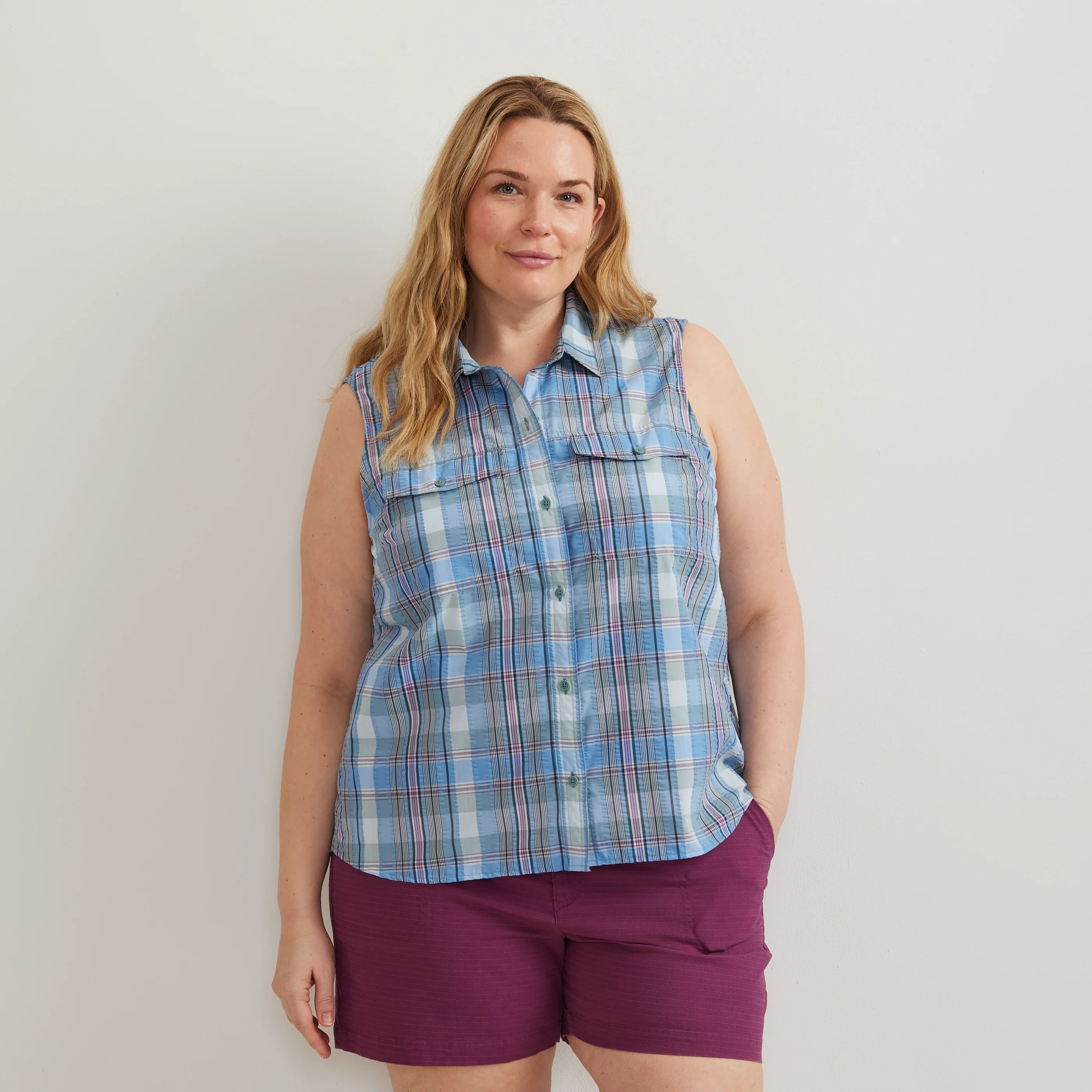Women's Mountain 3.0 Sleeveless Shirt - Print - Image 3