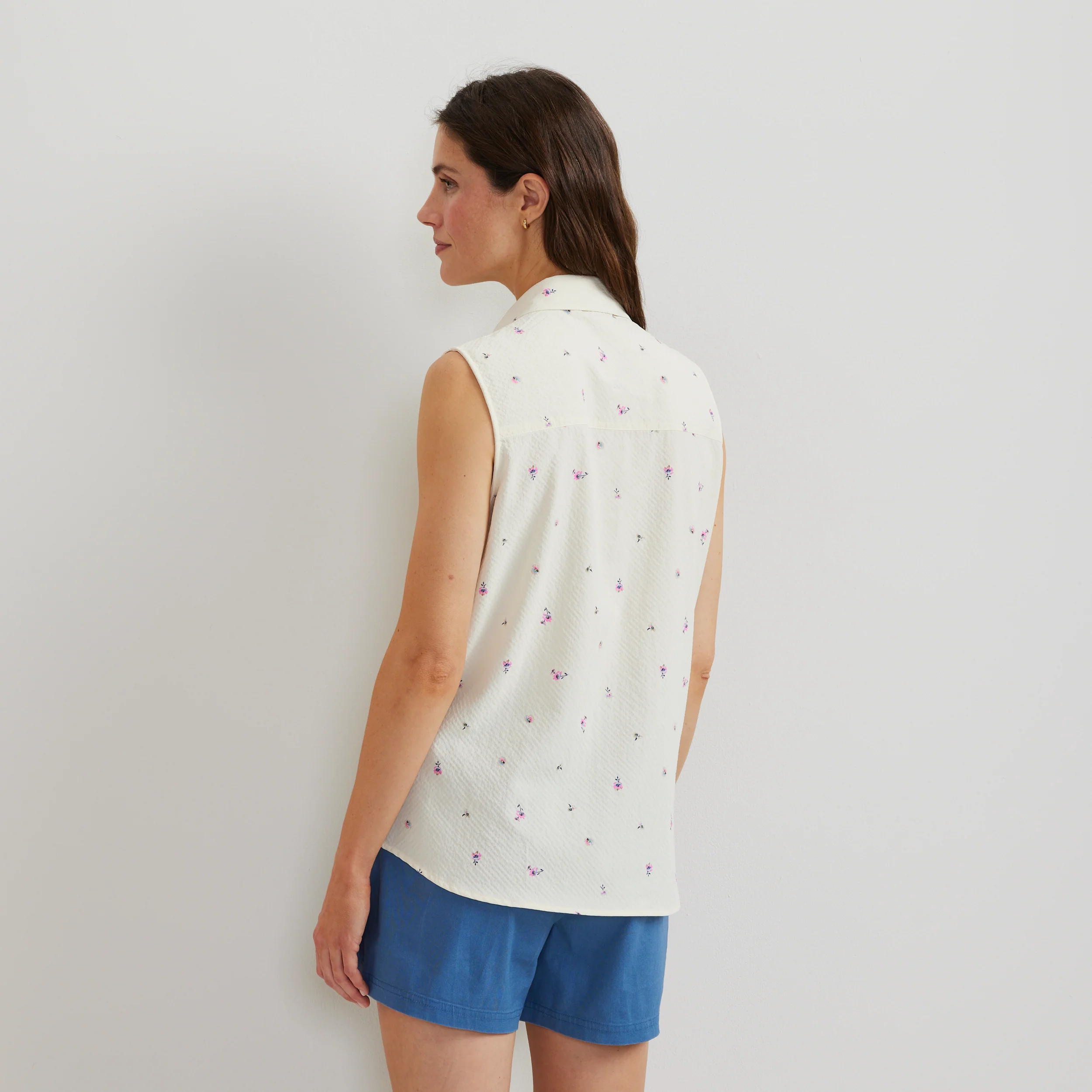Women's Mountain 3.0 Sleeveless Shirt - Print - Image 6