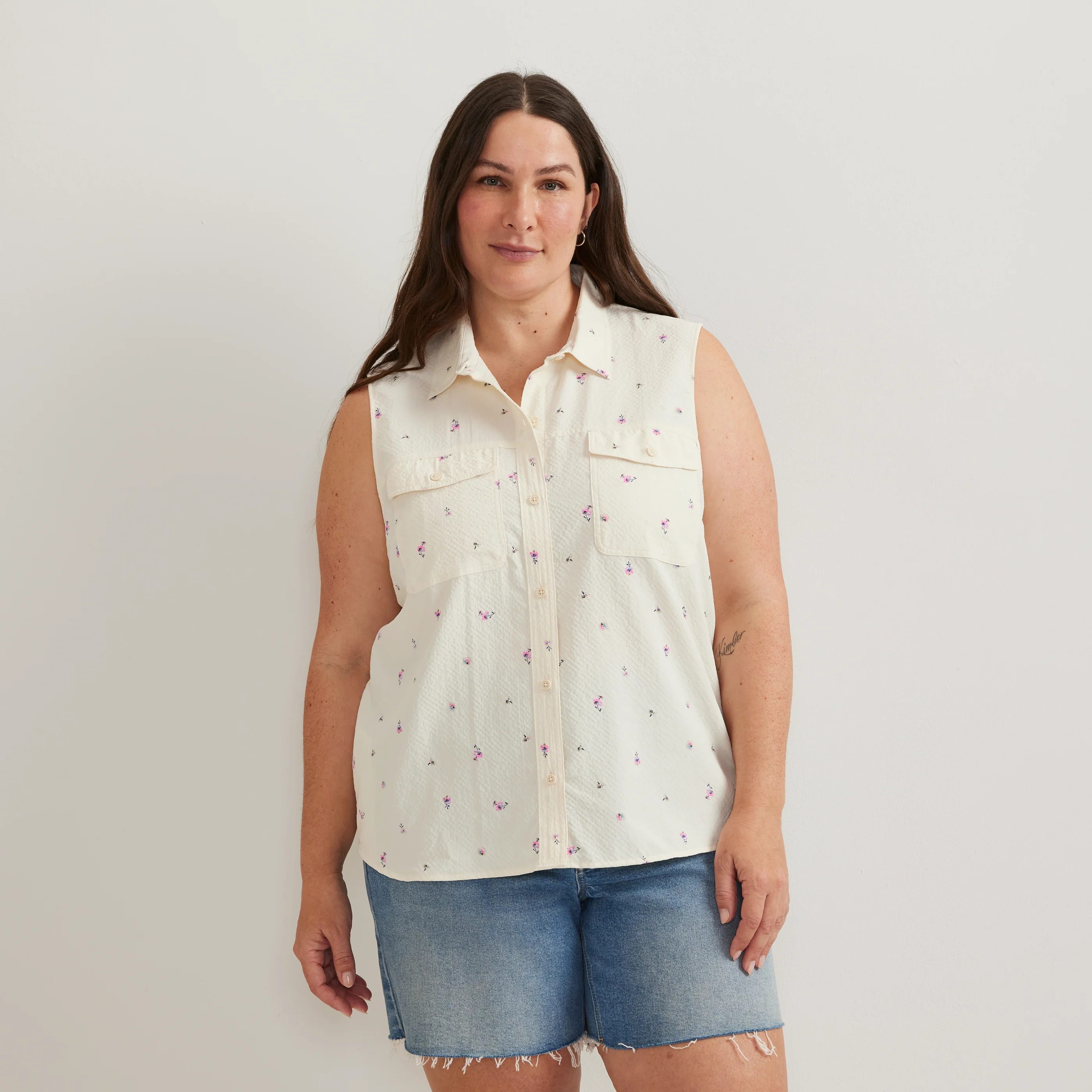 Women's Mountain 3.0 Sleeveless Shirt - Print - Image 7