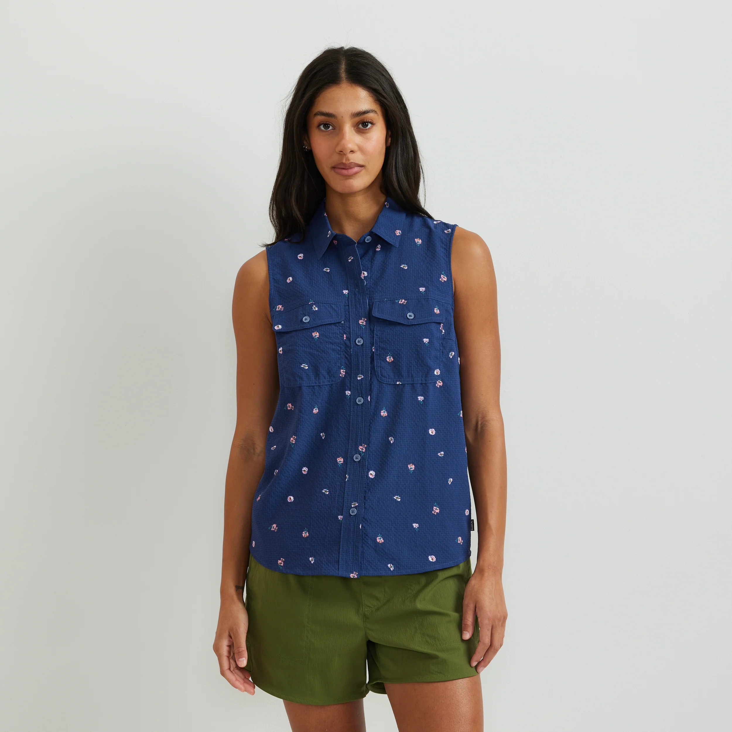 Women's Mountain 3.0 Sleeveless Shirt - Print - Image 9