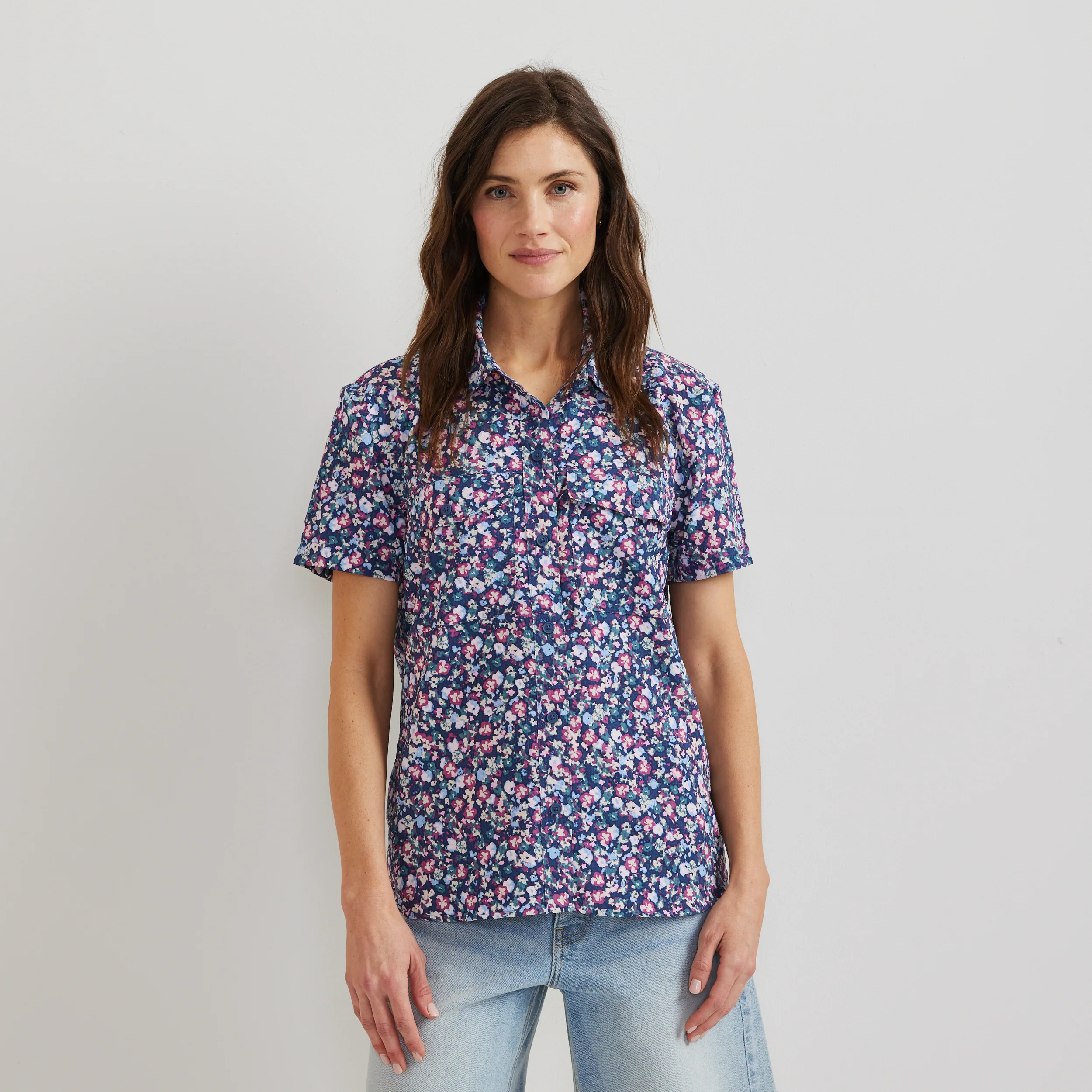 Women's Mountain 3.0 Short-Sleeve Shirt - Print - Image 10