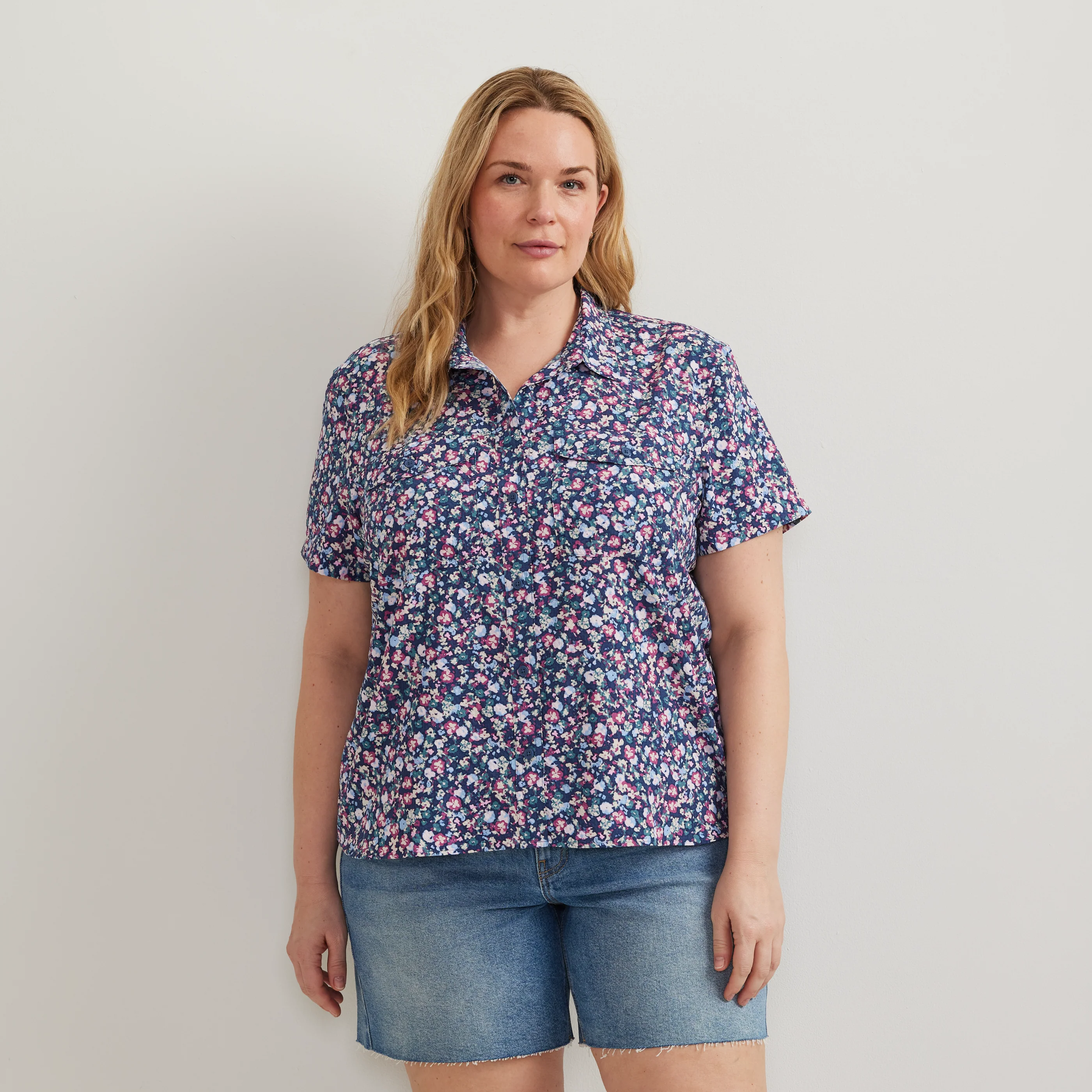 Women's Mountain 3.0 Short-Sleeve Shirt - Print - Image 12