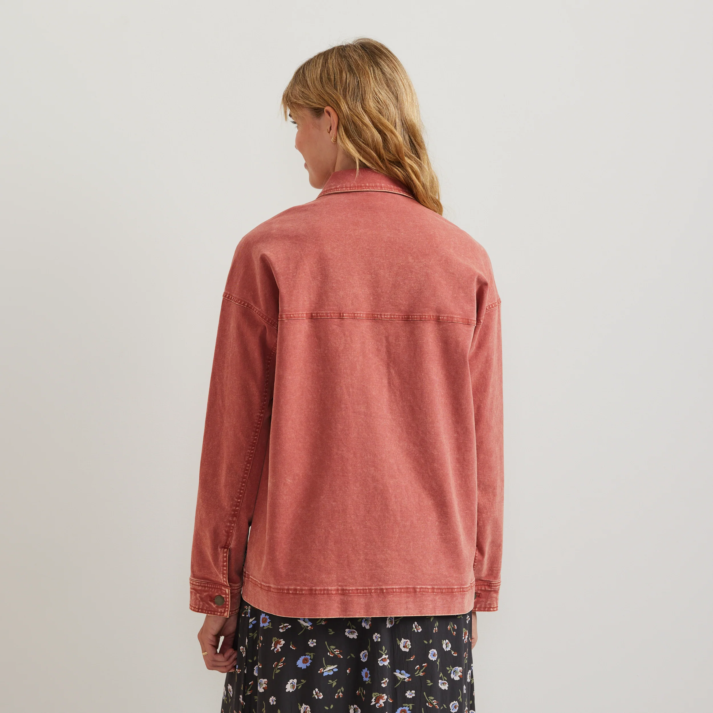 Women's Seabrook Vintage Washed Jacket - Image 10