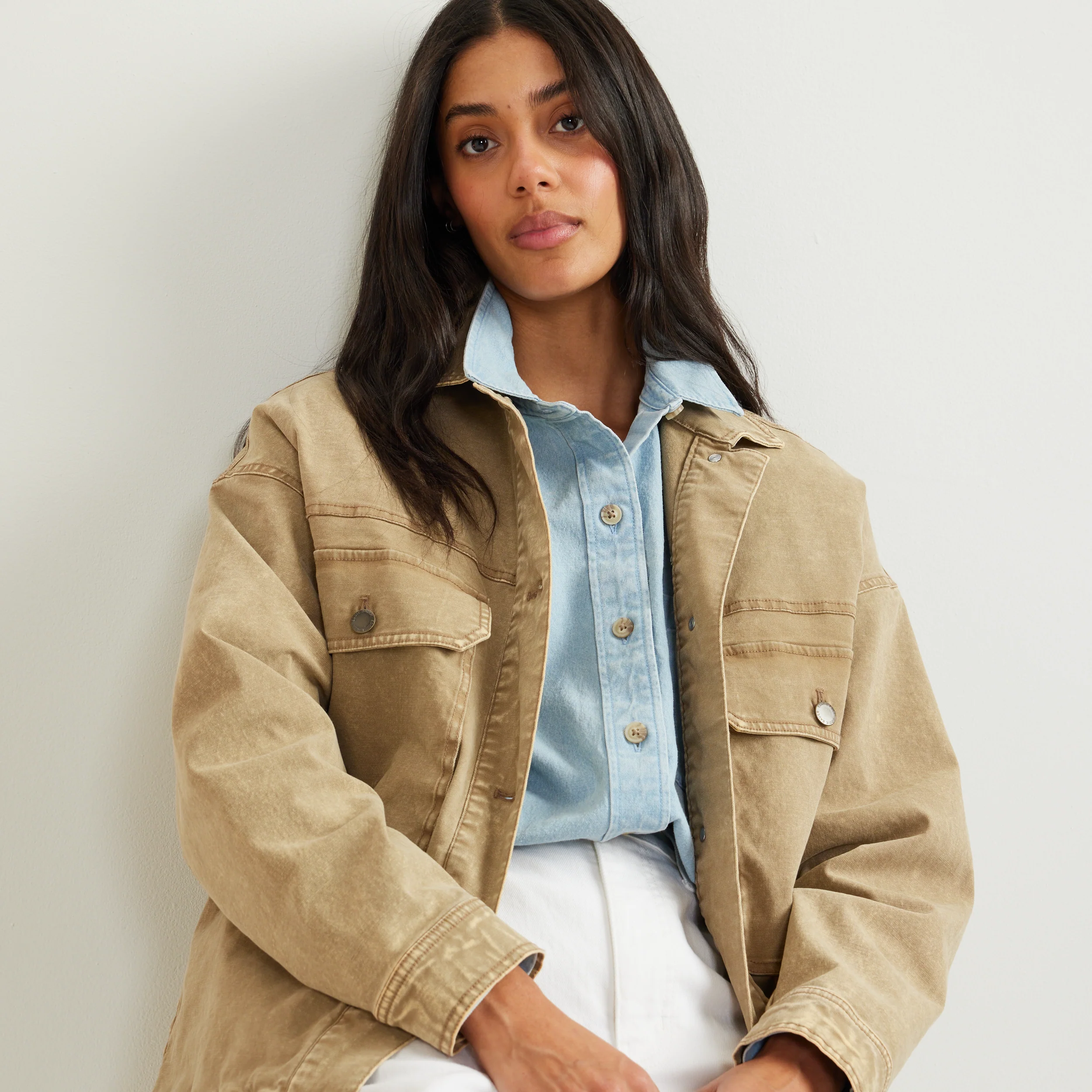 Women's Seabrook Vintage Washed Jacket - Image 6