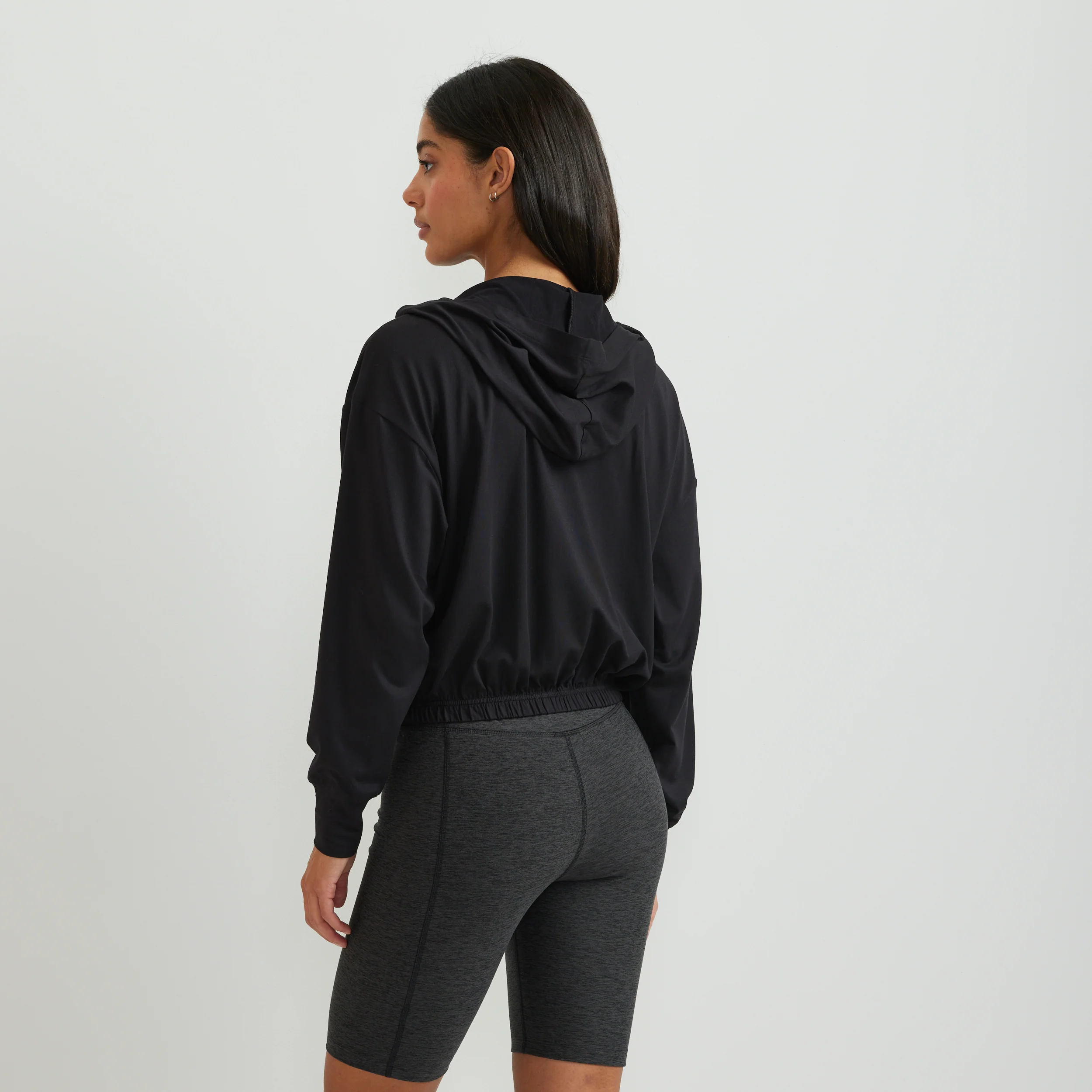 Women's Sightseer Cropped Full-Zip Hoodie - Image 4