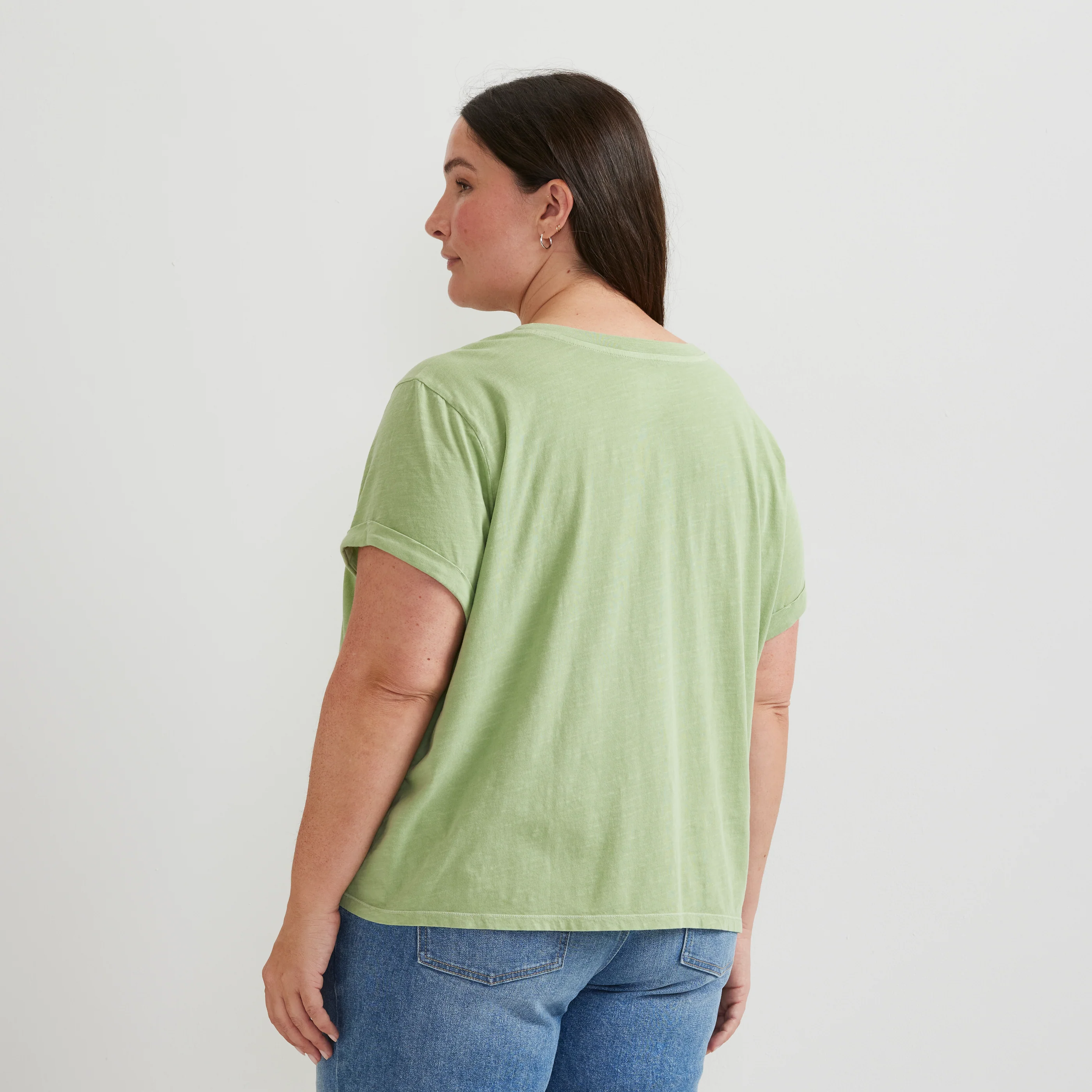 Women's Sunwashed V-Neck T-Shirt - Image 10