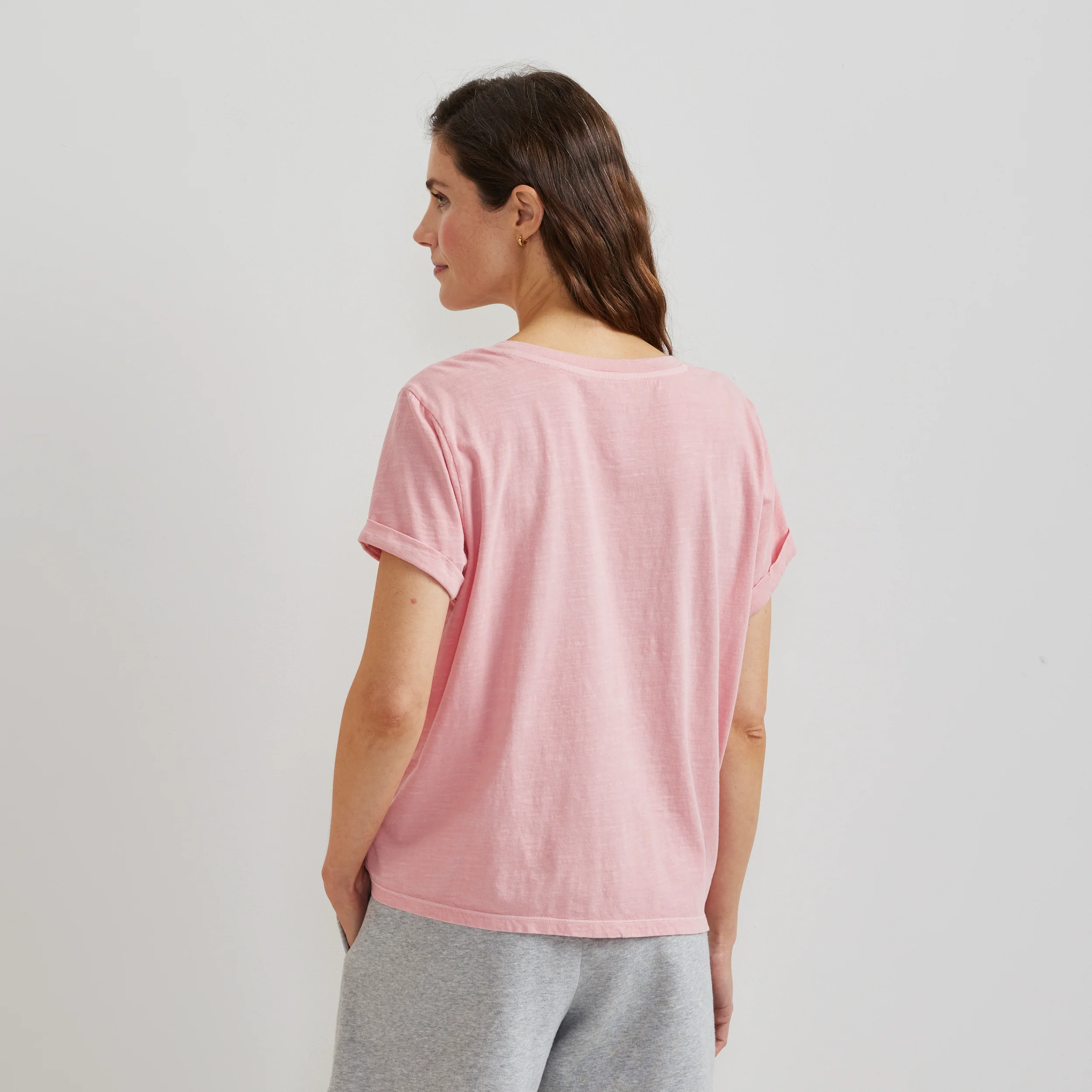 Women's Sunwashed V-Neck T-Shirt - Image 16